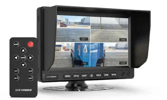 parkmate PM-74AHD, PM-74AHDMPK 7.0 Inch Multi Channel AHD Monitor