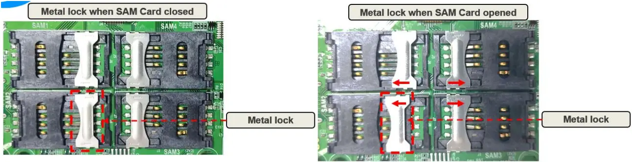 STYL SR128 - Installing and Uninstalling SAM card 1