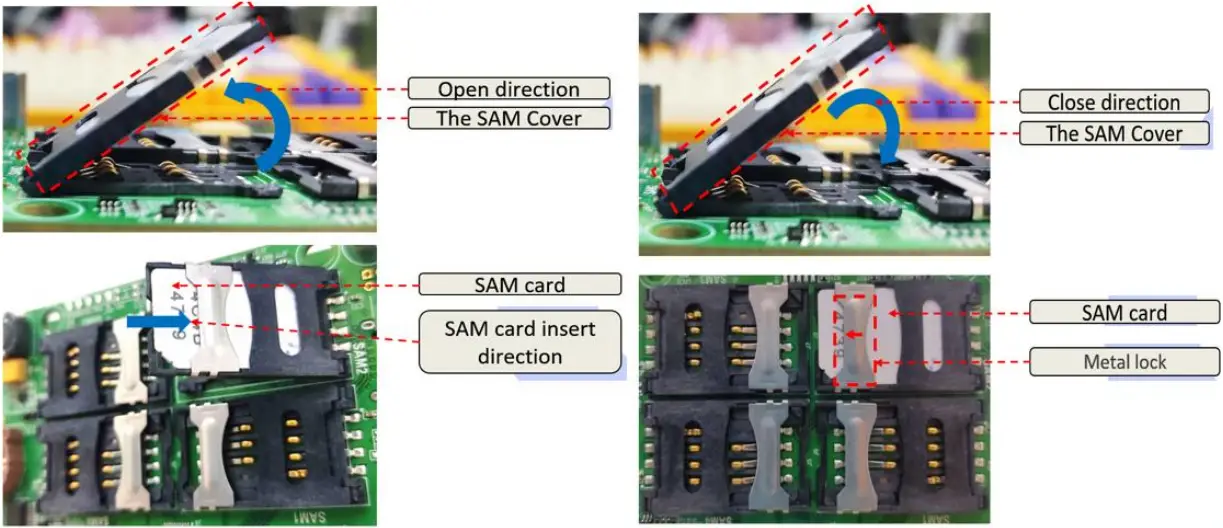 STYL SR128 - Installing and Uninstalling SAM card 2