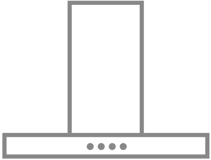 AEG DGE5161HM Canopy Cooker Hood -