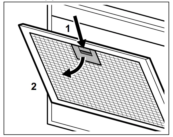 AEG DGE5161HM Canopy Cooker Hood - PRXQWLQJFOLS