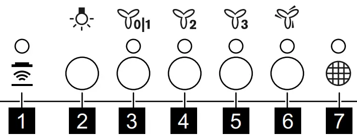 AEG DGE5161HM Canopy Cooker Hood - SDQHORYHUYLHZ
