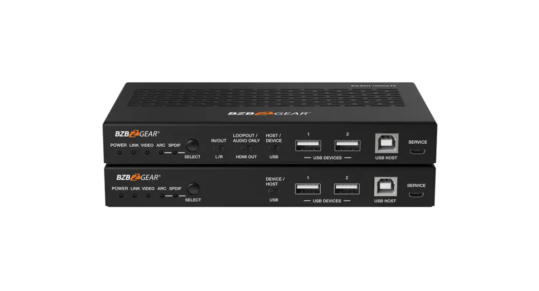 Bzbgear Bg-exh-100c6 Hdbaset 3.0 Extender With Earc Or Arc User Manual