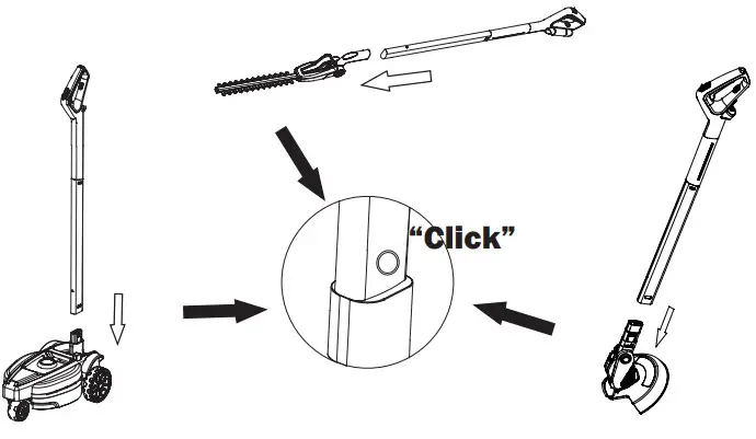 YARD FORCE LH F35 iFlex Hedge Trimmer - Figure 4
