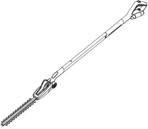 YARD FORCE LH F35 iFlex Hedge Trimmer