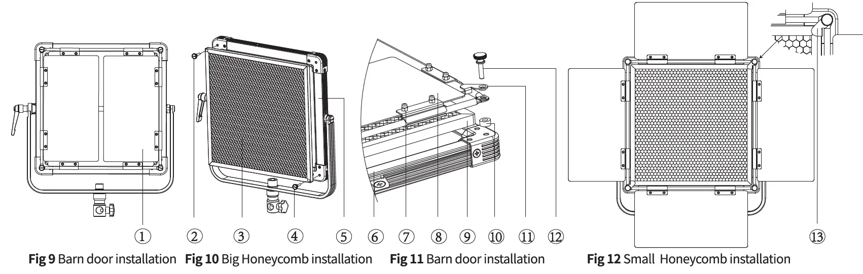 SWIT PL-E60P Edge Gleaming Water-Proof LED Panel Light 5