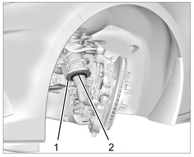 CHEVROLET 2023 Stingray with Z51 and Z06 - lower spring