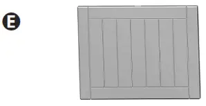 Honey Can Do STO-09659 30 Gal. Brown Resin Deck Box - top