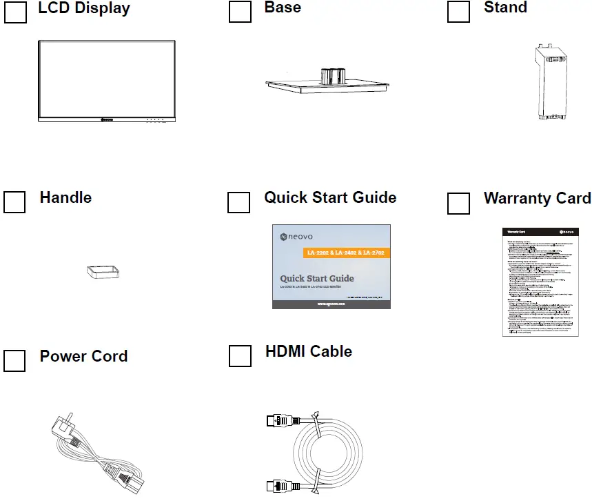 AG Neovo LA-2202 22 Inch Full HD LCD Monitor 03
