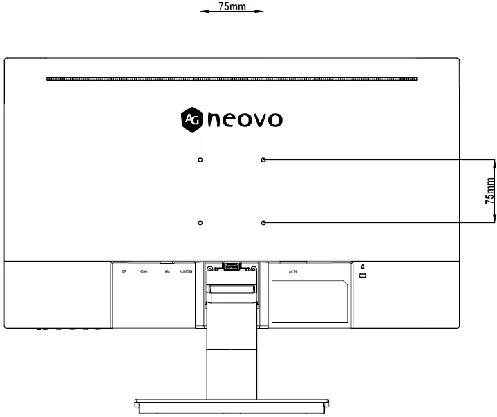 AG Neovo LA-2202 22 Inch Full HD LCD Monitor 07