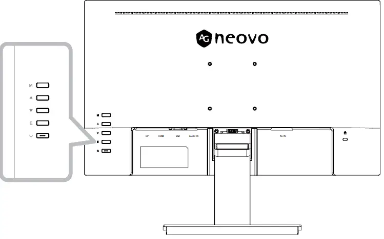 AG Neovo LA-2202 22 Inch Full HD LCD Monitor 11