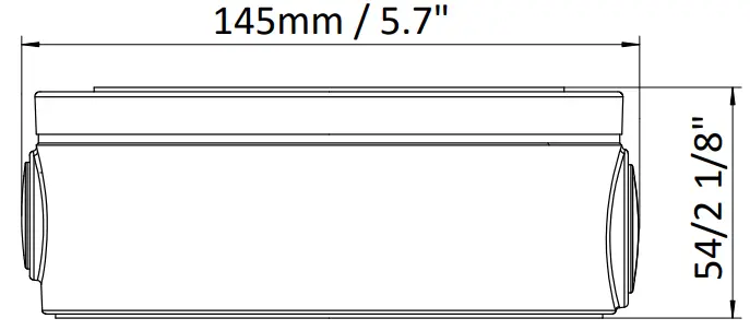 MeTra SPY-JB320W Large Junction Box-fig3