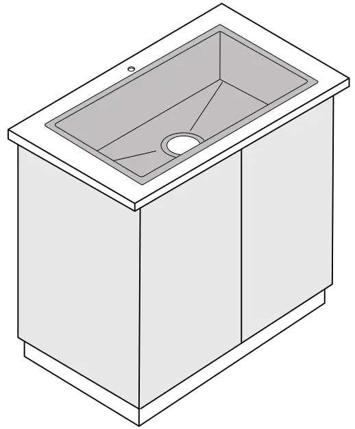 stylish DROP IN Stainless Steel Kitchen Sink -