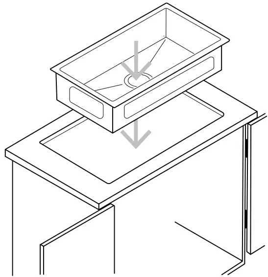 stylish DROP IN Stainless Steel Kitchen Sink - 4