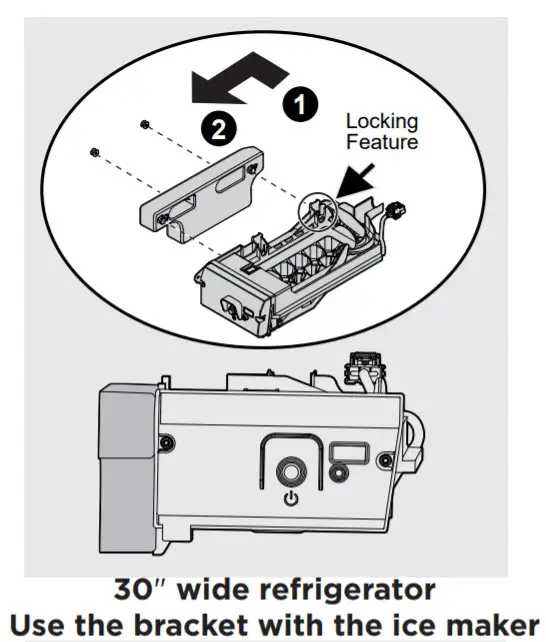 FRIGIDAIRE IM117000 Automatic Ice Maker - Installation4