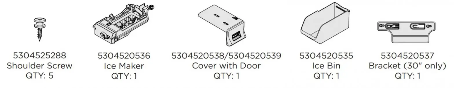 FRIGIDAIRE IM117000 Automatic Ice Maker - Parts