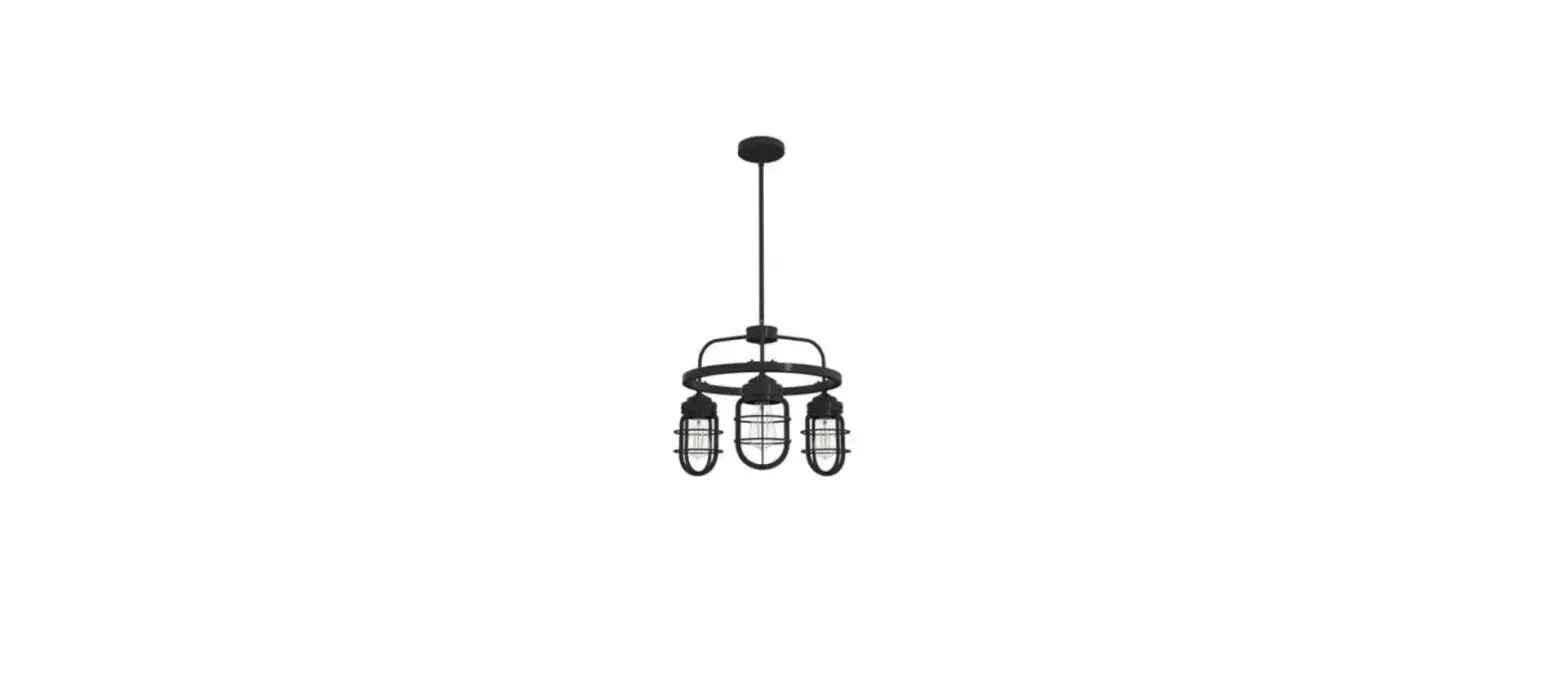 Hunter 19536 4 Light Chandelier Instruction Manual