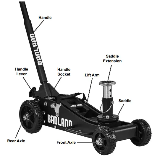 BADLAND-59136-3-Ton-Off-Road-Jack-fig-1