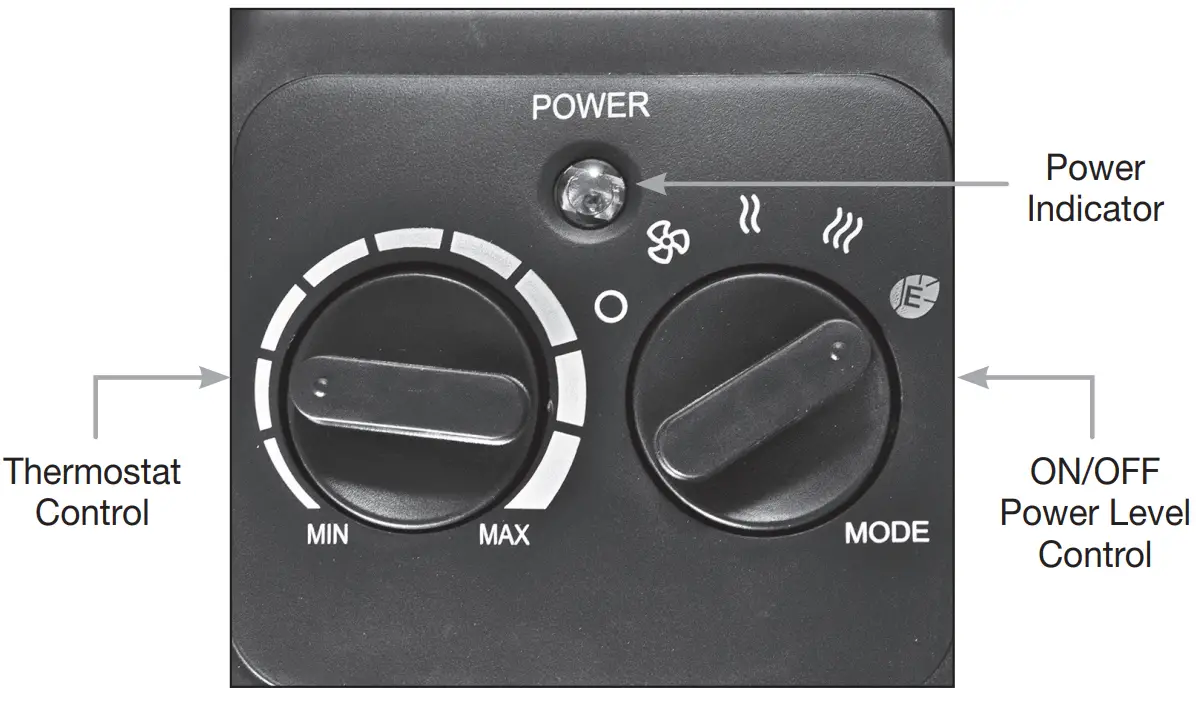 Comfort Zone CZ441E Series Compact Ceramic Heater parts