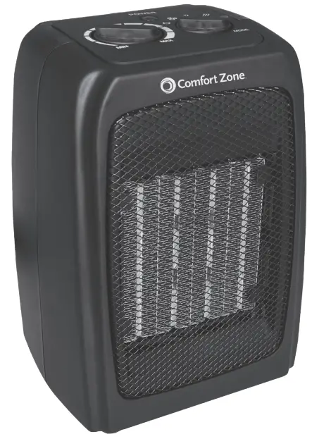 Comfort Zone CZ441E Series Compact Ceramic Heater