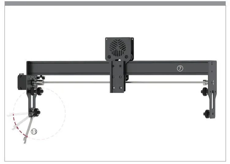 ENJOYWOOD CEL-E10 10W Laser Engraving Machine - Figure 2