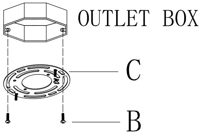 ZEVNI A04934H3 Kasper 3 Light Black Gold Industrial Chandelier - fig 4