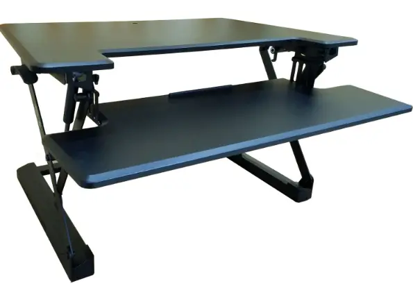 HANOVER-LC9810403-5-Inch-Wide-Black-Tabletop-Sit-or-Stand-Lift-Desk-PRODUCT-IMAGE