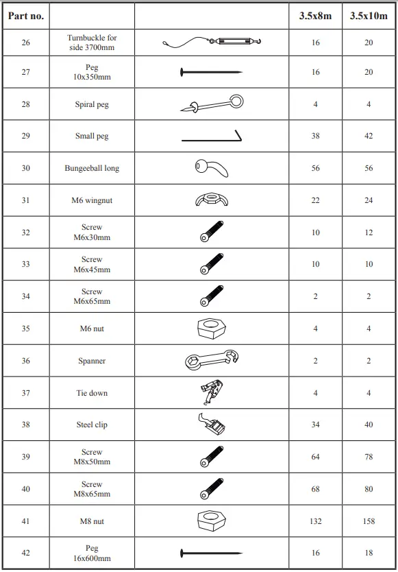 DANCOVER ST18130 Storage Shelter PRO-fig4