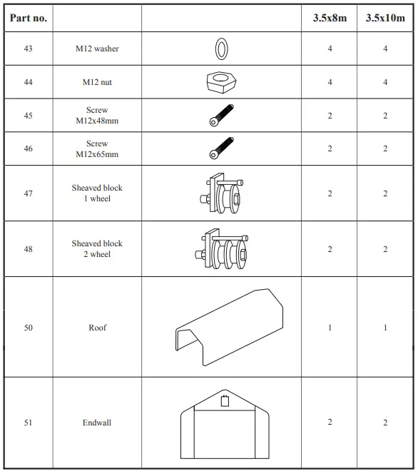 DANCOVER ST18130 Storage Shelter PRO-fig5