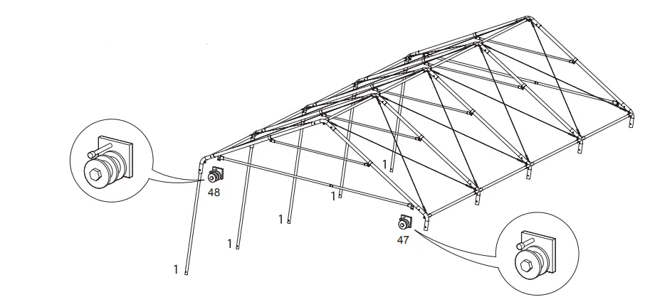 DANCOVER ST18130 Storage Shelter PRO-fig8