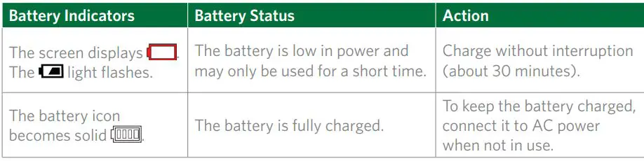 LeapFrog LF815HD 5 inch WiFi High Definition Video Monitor User Guide - Charge the Parent Viewer Battery