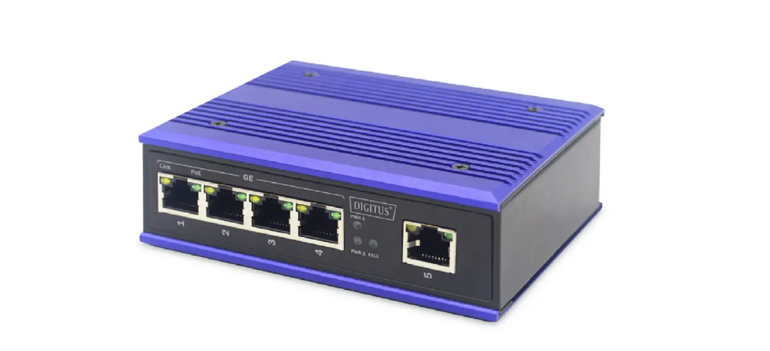 Digitus Dn-651120 Industrial Gigabit Poe+ Switch User Manual