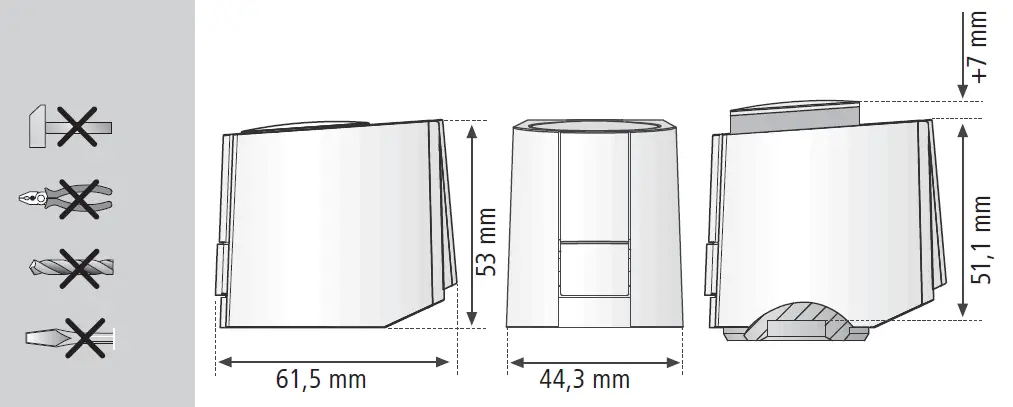 Honeywell M4100K1515 Termisk Motor 5