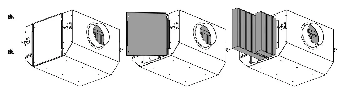 BLAUBERG Clean Box(-I) 100 Panel Filters Filter Box User Manual - TECHNICAL MAINTENANCE