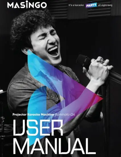 MASiNGO ILLUMINATOR Q4 Projector Karaoke Machine.JPG