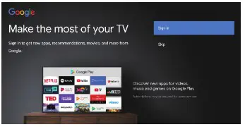 kogan SERIES 9, TU9220 Android TV -INITIAL SETUP5