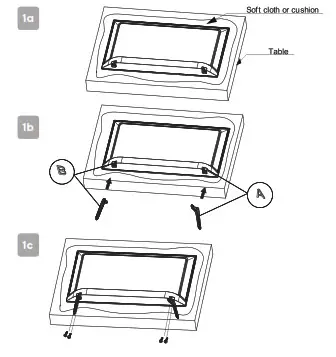 kogan SERIES 9, TU9220 Android TV -Stand Assembly