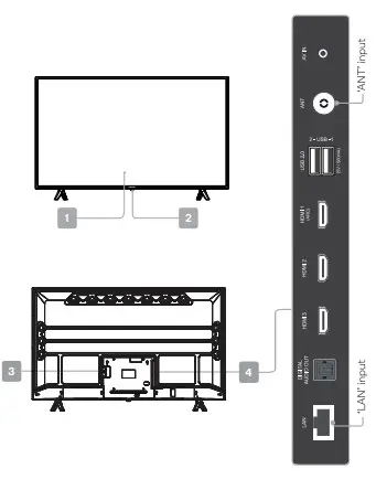 kogan SERIES 9, TU9220 Android TV -overview