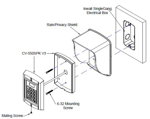CAMDEN-DOOR-CONTROLS-CV-550SPK-V3-Back-Lit-Single-Door-Multifunction-Standalone-Access-Control-Keypad-FIG-10