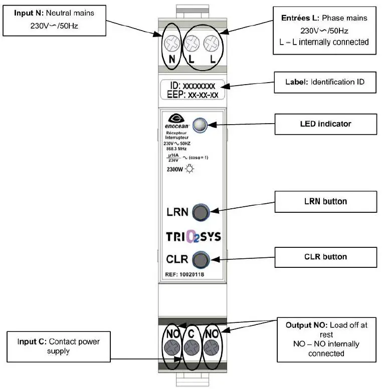 TRIO2SYS-EnOcean-16A-DIN-Rail-Switch-Receiver-3
