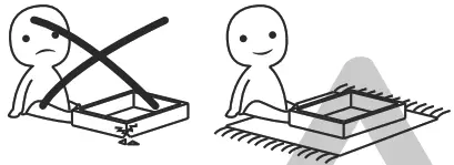 FUFU GAGA LJY KF210162 01 Kitchen Pantry Cabinet Storage Hutch with Microwave Stand - Figure 2