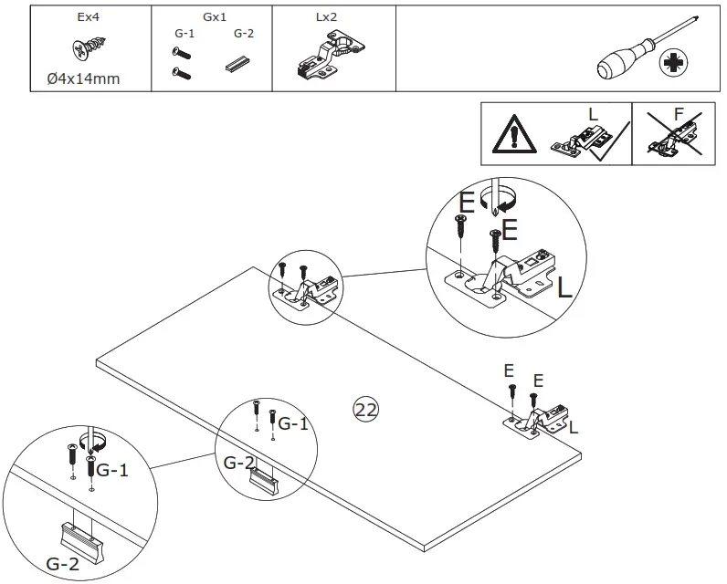 FUFU GAGA LJY KF210162 01 Kitchen Pantry Cabinet Storage Hutch with Microwave Stand - Figure 29
