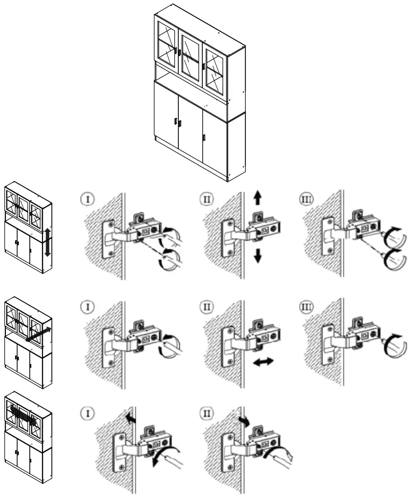 FUFU GAGA LJY KF210162 01 Kitchen Pantry Cabinet Storage Hutch with Microwave Stand - Figure 32