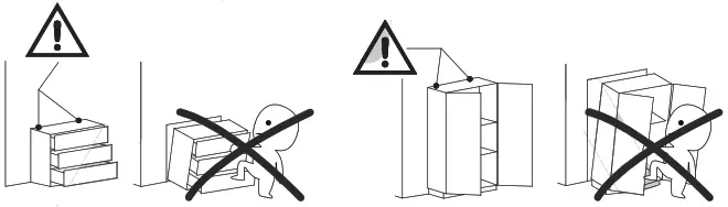 FUFU GAGA LJY KF210162 01 Kitchen Pantry Cabinet Storage Hutch with Microwave Stand - Figure 4