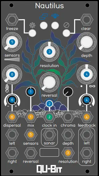 QU Bit Electronix Nautilus - Initial Knob Positions 2