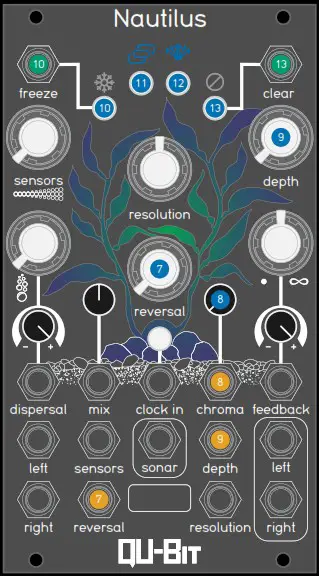 QU Bit Electronix Nautilus - Initial Knob Positions 3