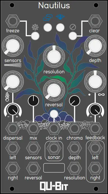 QU Bit Electronix Nautilus - Initial Knob Positions