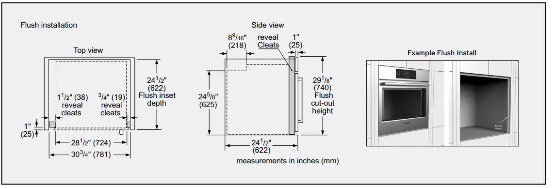 BOSCH-HBL8444LUC-800-Series-30-Inch-Single-Wall-Oven-Black-Stainless-Steel-fig3