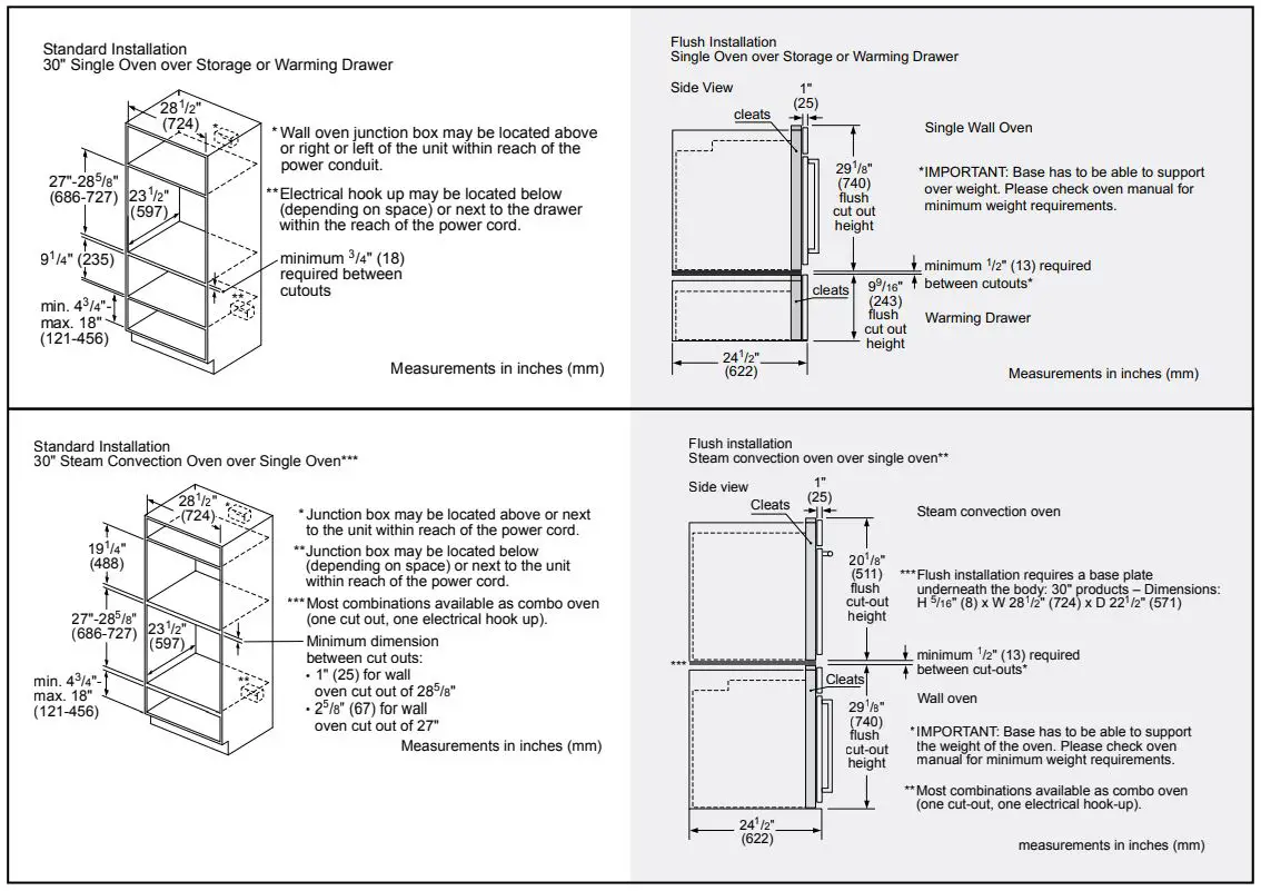 BOSCH-HBL8444LUC-800-Series-30-Inch-Single-Wall-Oven-Black-Stainless-Steel-fig4