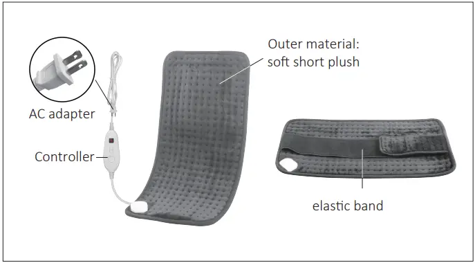 COMFIER KH-019F3-1 Electric Heating Pad-fig2